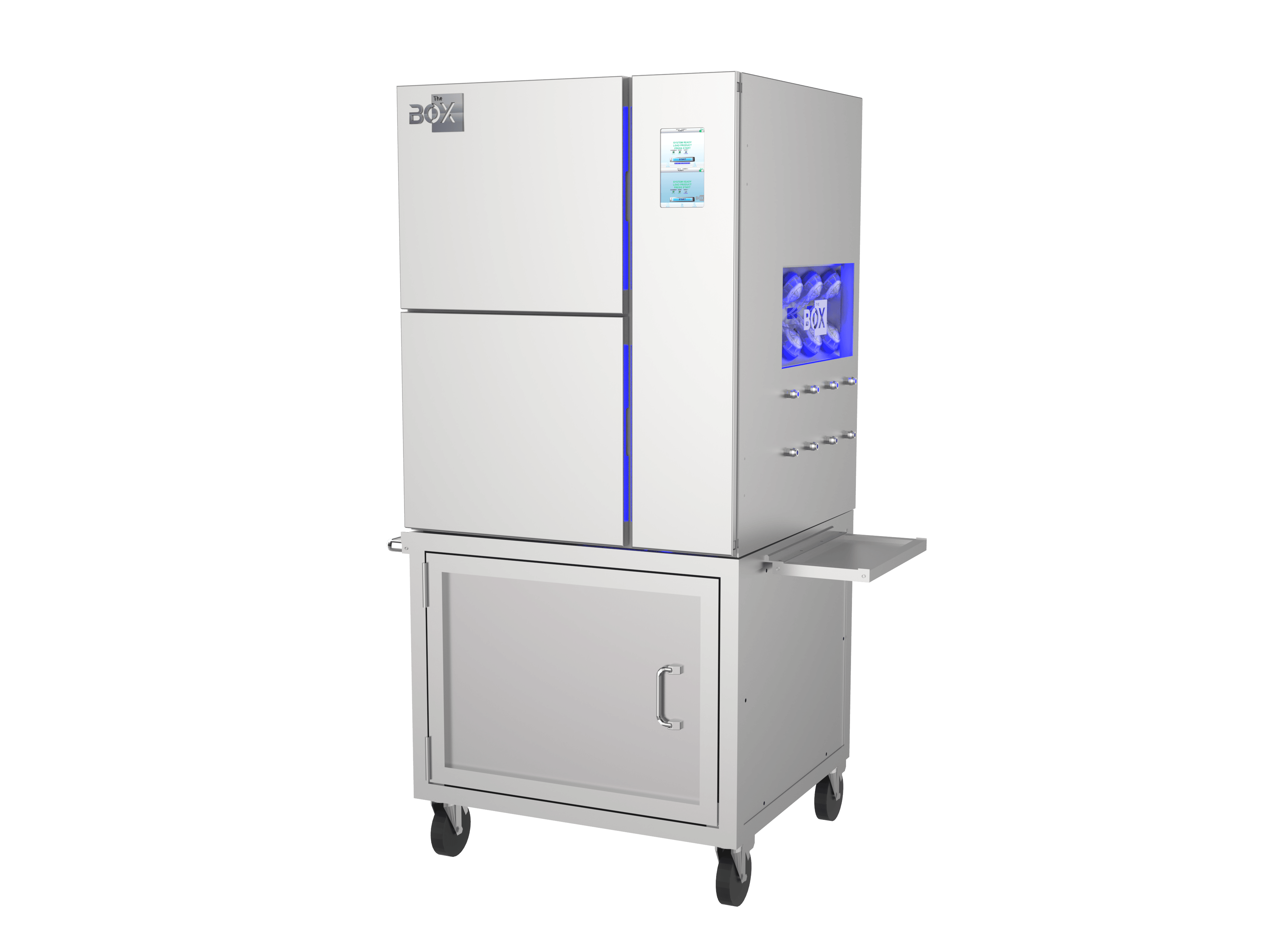 TheBOX® cannabis flower infusion system - vacuum vapor infusion equipment